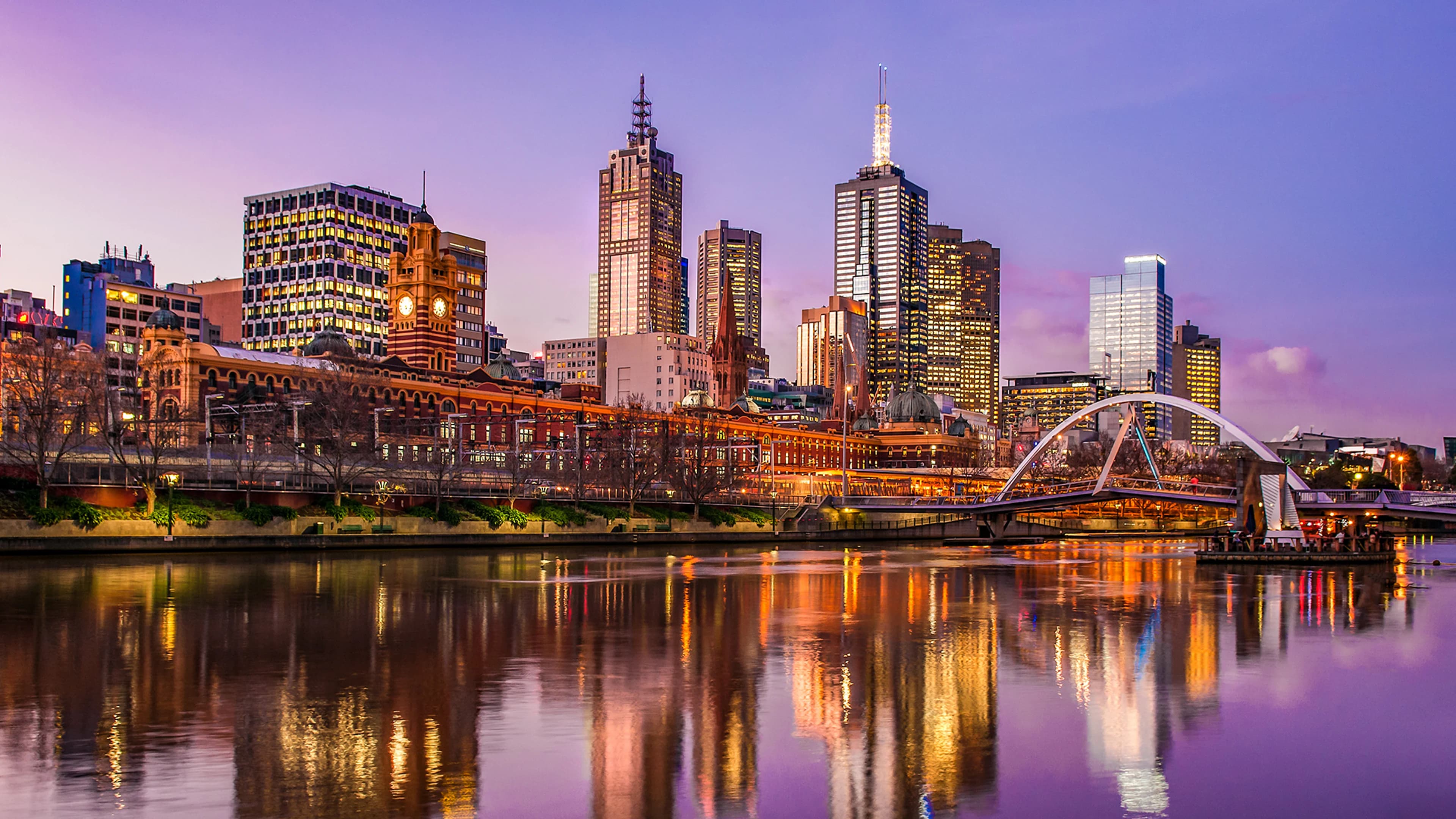 Melbourne, Australia cityscape