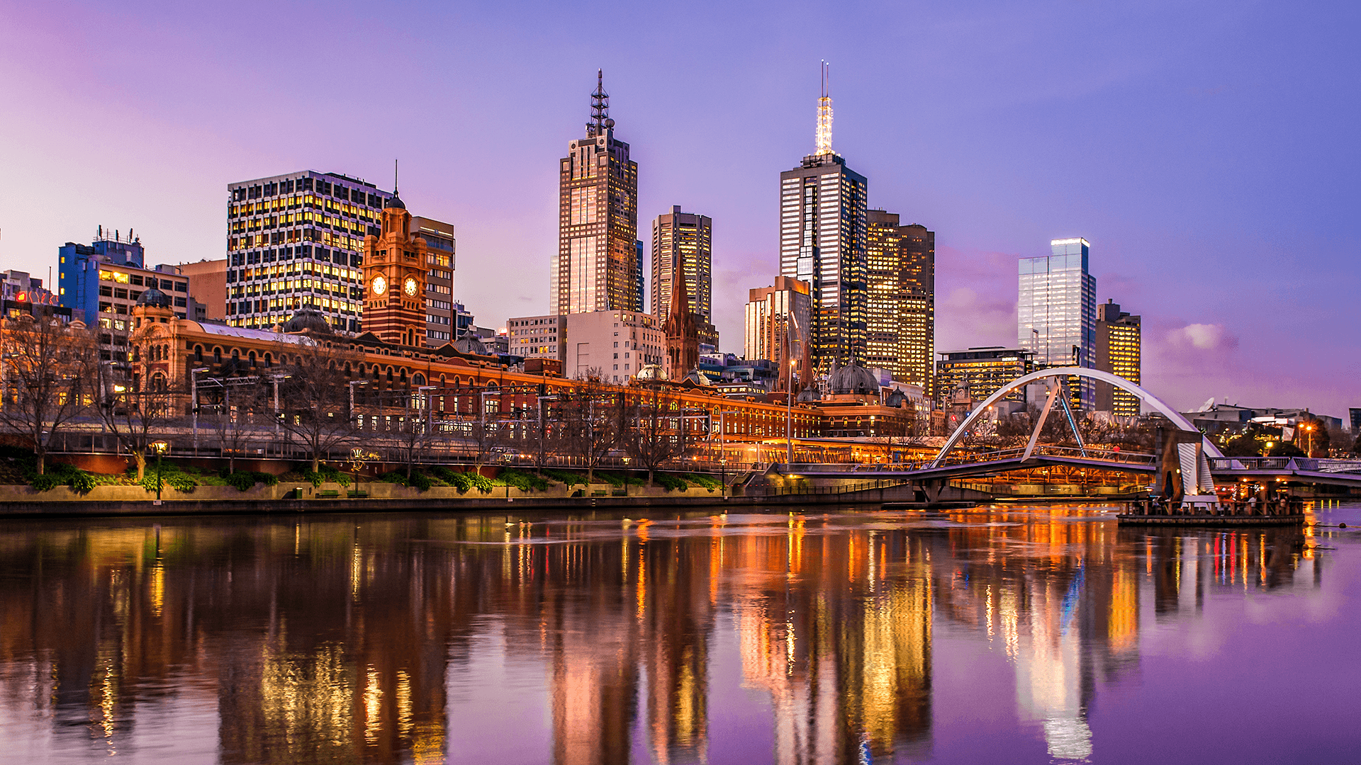 Melbourne, Australia cityscape